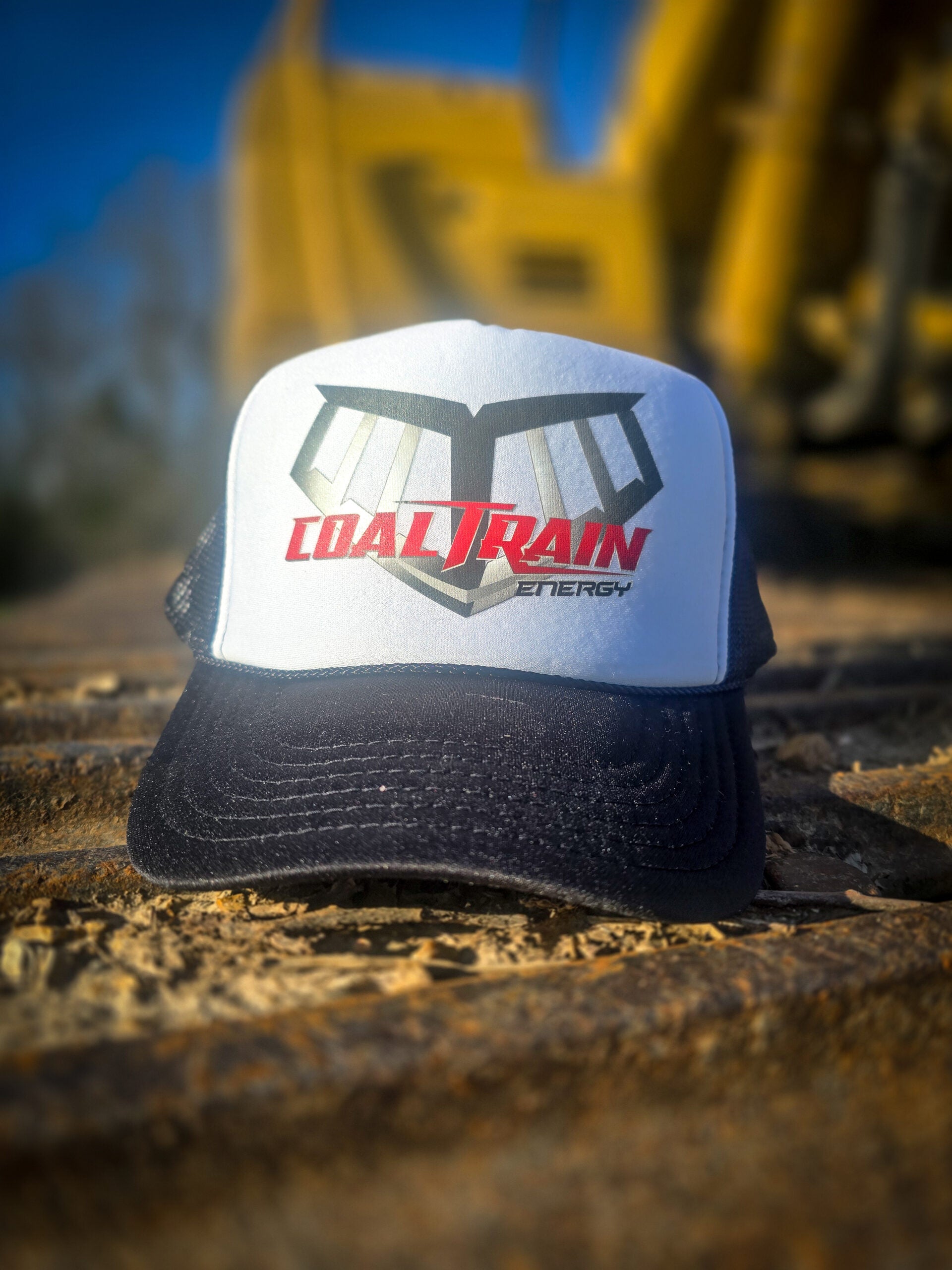 Black Large Icon Foam Trucker Hat