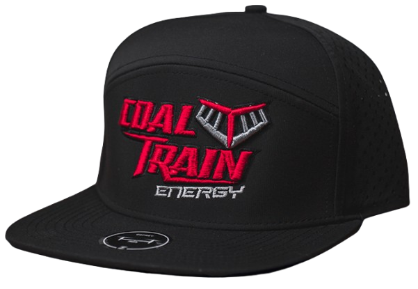 Osprey Zapped Black Flat Bill Hat