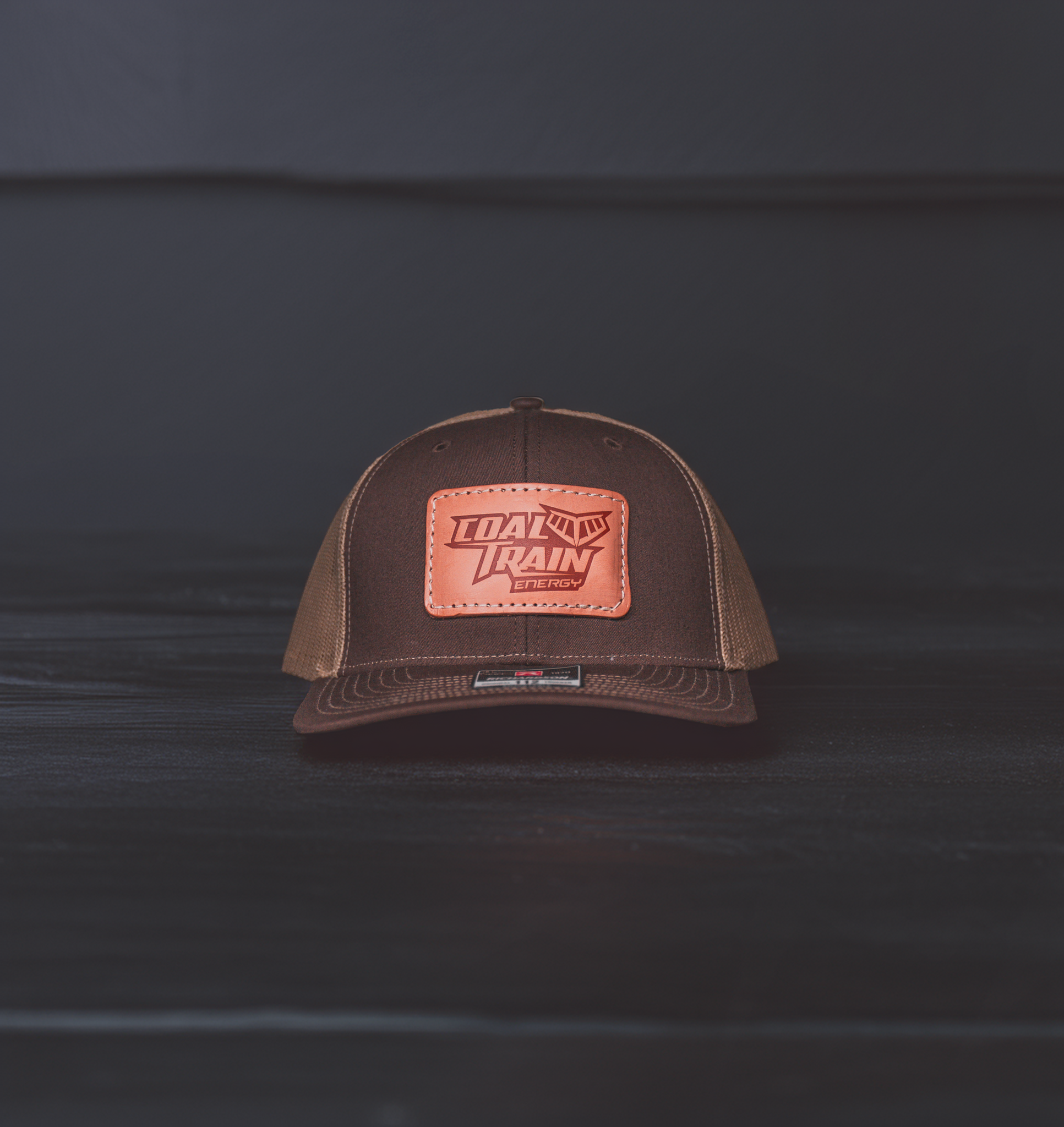 Brown leather patch Richardson 112