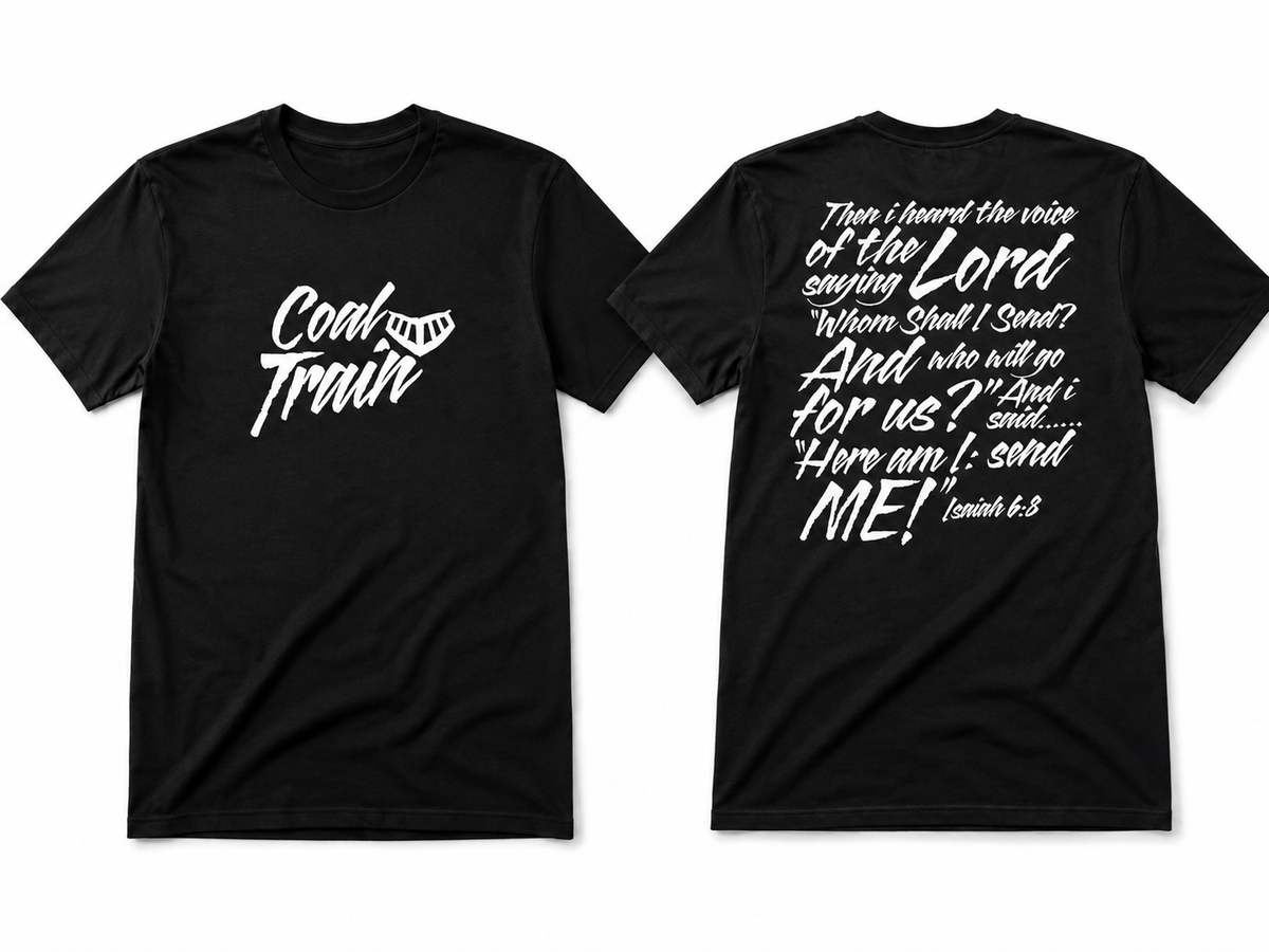 Isaiah 6:8 Black Tshirt