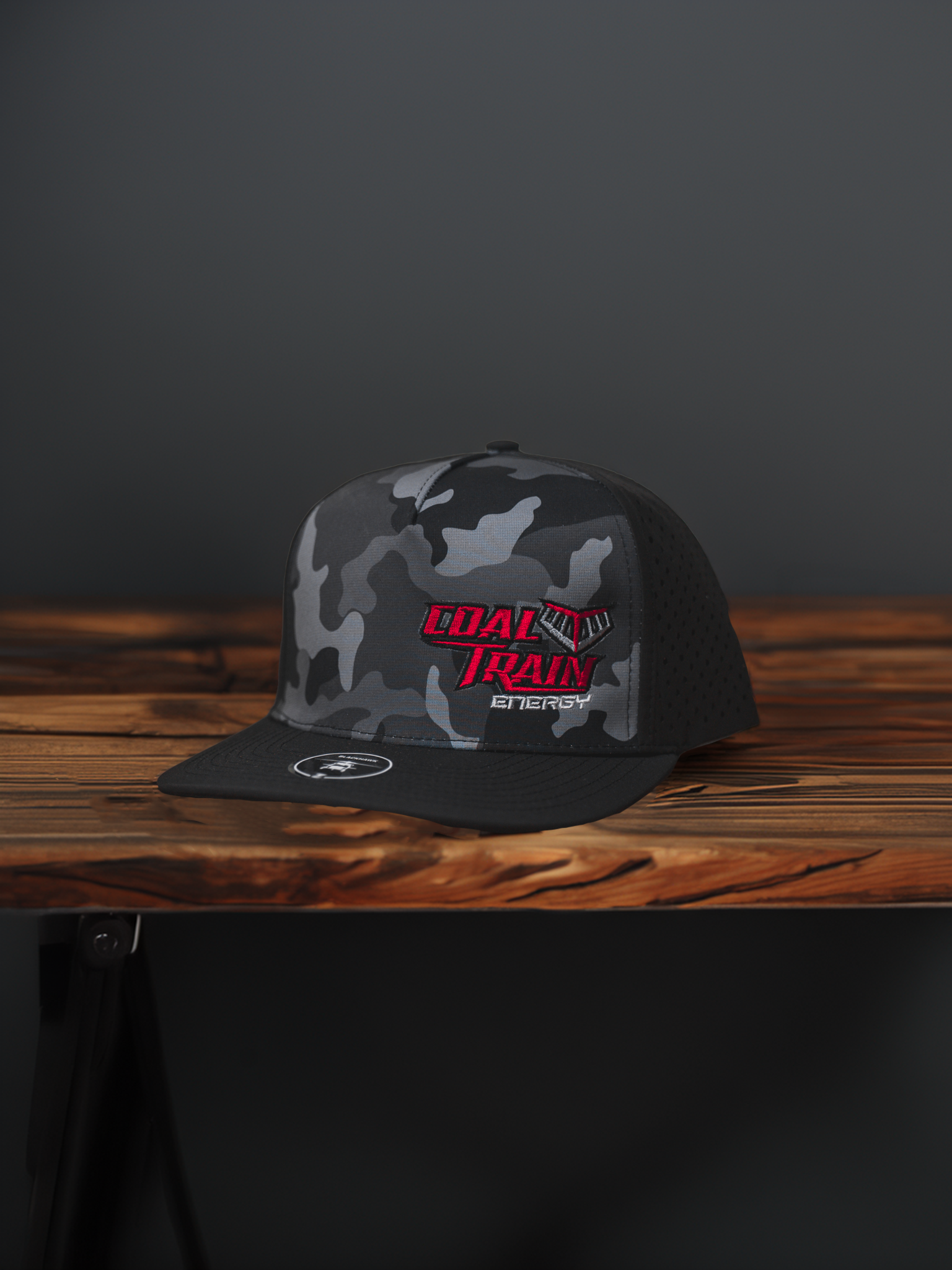 Blackhawk Black Camo Single Logo