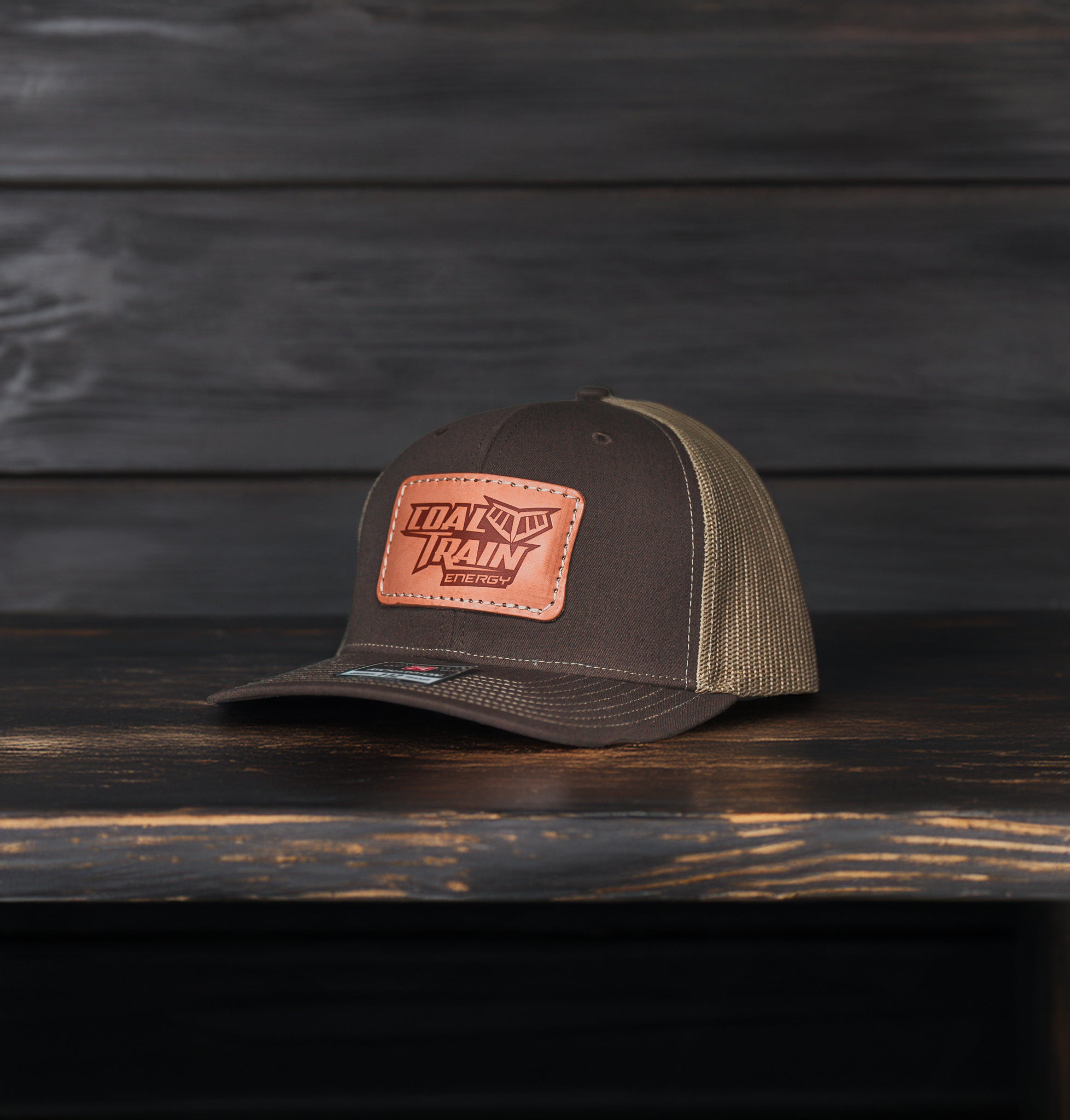 Brown leather patch Richardson 112