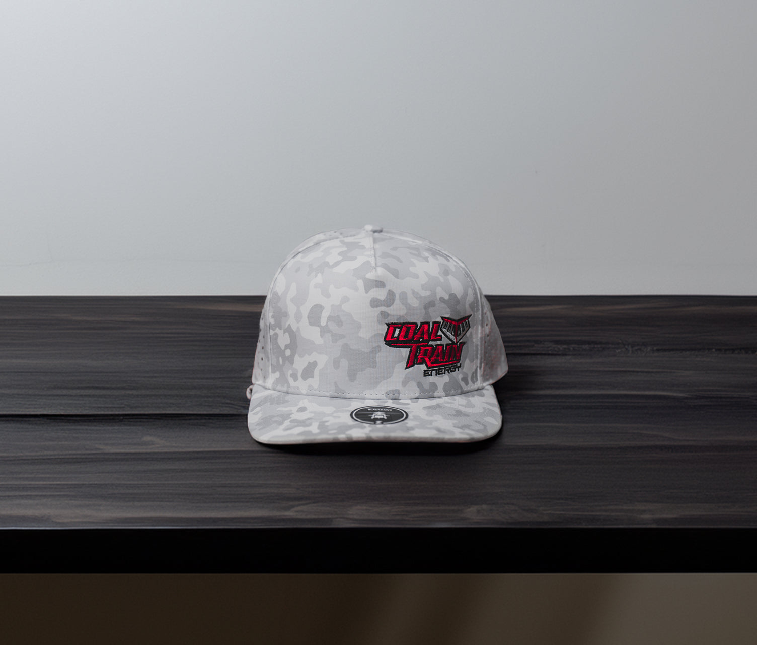 Zapped White Camo Blackhawk Single Logo